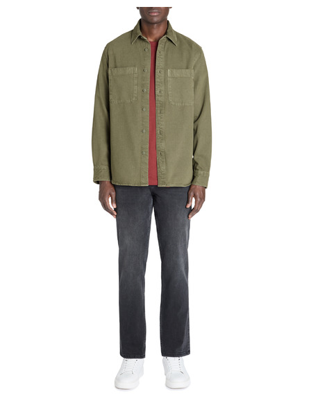 Celio Khaki pánská košile Celio Lanime