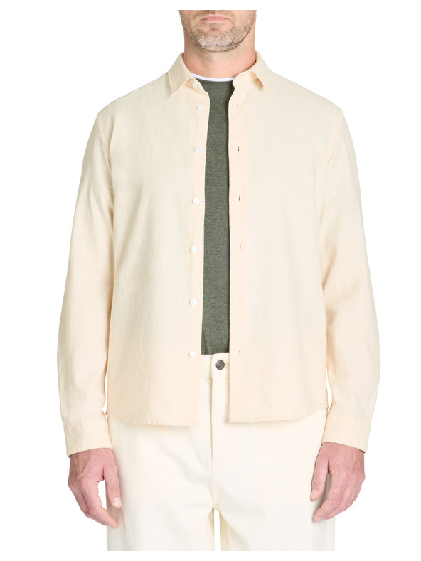 Celio Béžová pánská košile Celio Lachambray