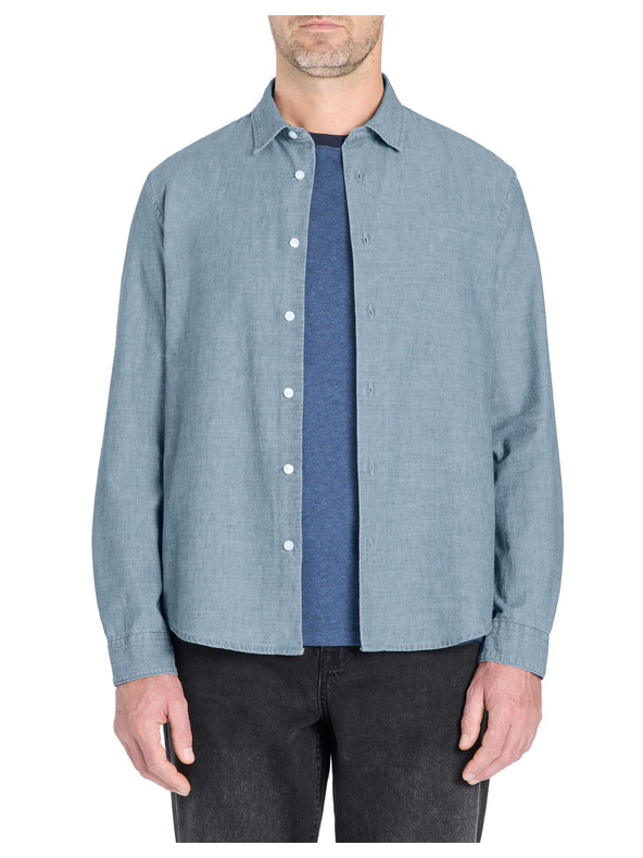 Celio Modrá pánská košile Celio Lachambray