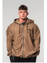 Nebbia Washed-off mikina na zip GYM BRO 362
