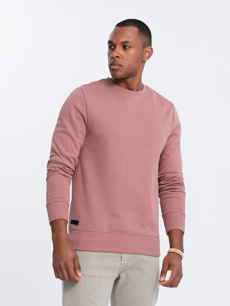 Ombre Clothing Pánská bavlněná mikina BASIC  Ombre Clothing