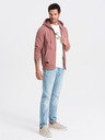 Ombre Clothing Pánská bavlněná mikina BASIC s rozepínáním  Ombre Clothing