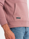 Ombre Clothing Pánská bavlněná mikina BASIC klokanka s kapucí  Ombre Clothing