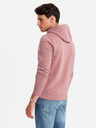 Ombre Clothing Pánská bavlněná mikina BASIC klokanka s kapucí  Ombre Clothing