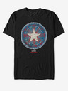 ZOOT.Fan Černé unisex tričko Marvel Game Over