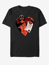 ZOOT.Fan Černé unisex tričko Marvel Deadpool List
