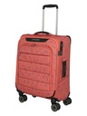 Travelite Cestovní kufr Travelite Skaii 4w S Print Peach
