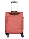 Travelite Cestovní kufr Travelite Skaii 4w S Print Peach
