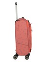 Travelite Cestovní kufr Travelite Skaii 4w S Print Peach