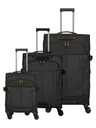 Travelite Sada cestovních kufrů Travelite Briize S,M,L Black