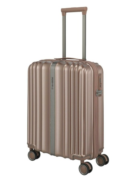 Travelite Sada cestovních kufrů Travelite Paros 4w S,M,L Cappuccino