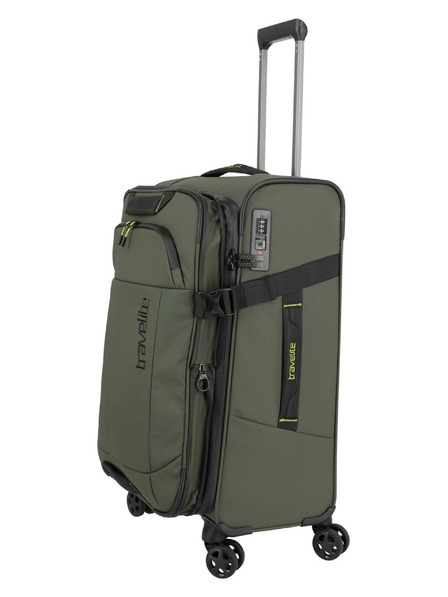Travelite Cestovní kufr Travelite Briize M Khaki