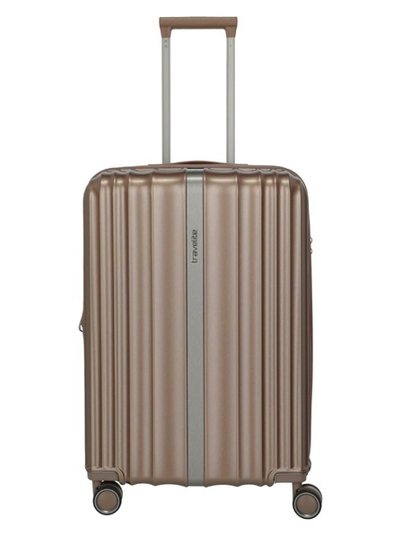 Travelite Cestovní kufr Travelite Paros 4w M Cappuccino