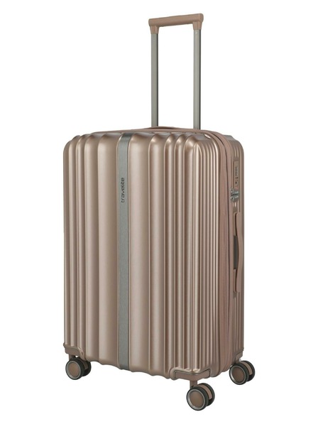 Travelite Cestovní kufr Travelite Paros 4w M Cappuccino