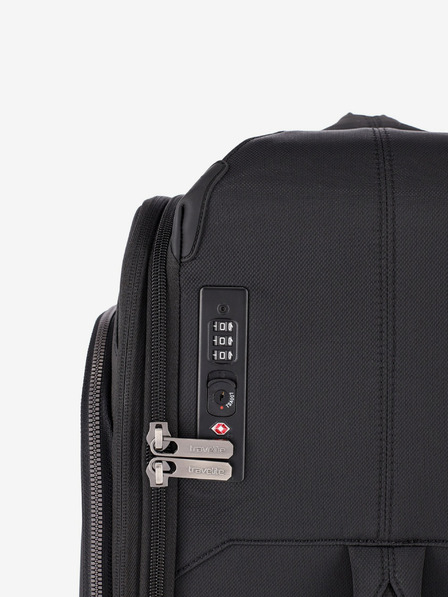 Travelite Černý cestovní kufr Travelite Priima S Black