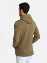Ombre Clothing Pánská bavlněná klokaní mikina BASIC s kapucí  Ombre Clothing