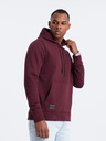 Ombre Clothing Pánská bavlněná mikina BASIC s klokankou a kapucí  Ombre Clothing