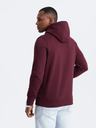 Ombre Clothing Pánská bavlněná mikina BASIC s klokankou a kapucí  Ombre Clothing