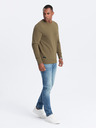 Ombre Clothing Pánská bavlněná mikina BASIC  Ombre Clothing
