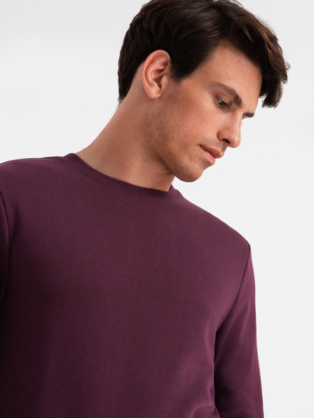 Ombre Clothing Pánská bavlněná nevyztužená mikina BASIC  Ombre Clothing