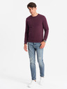 Ombre Clothing Pánská bavlněná nevyztužená mikina BASIC  Ombre Clothing