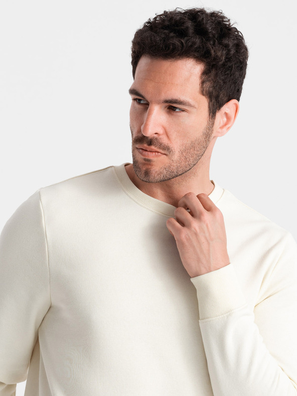 Ombre Clothing Pánská bavlněná mikina BASIC  Ombre Clothing