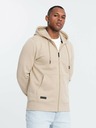 Ombre Clothing Pánská bavlněná mikina BASIC s rozepínáním  Ombre Clothing