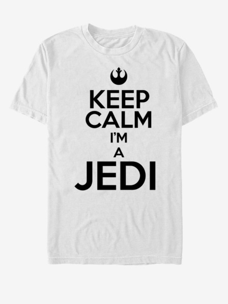 ZOOT.Fan Bílé unisex tričko Star Wars Keep Lightsaber