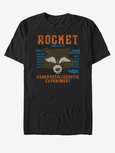 ZOOT.Fan Rocket Strážci Galaxie ZOOT.FAN Marvel - unisex tričko