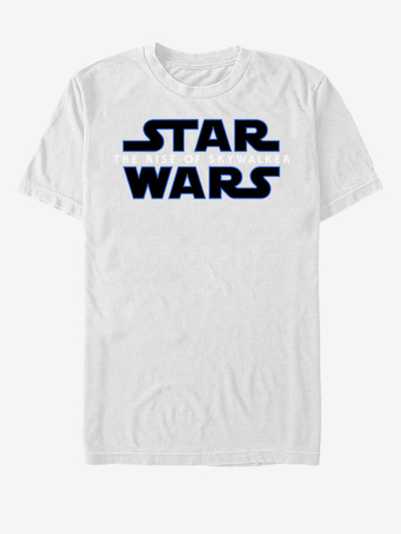 ZOOT.Fan Bílé unisex tričko Star Wars Episode 9 Logo