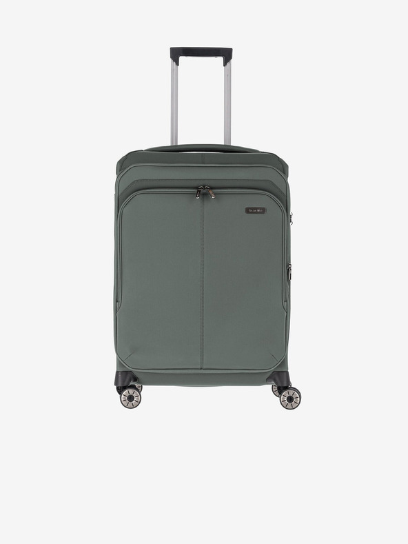 Travelite Zelený cestovní kufr Travelite Priima M Olive