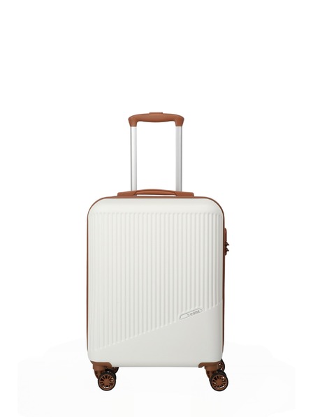 Travelite Cestovní kufr Travelite Bali S White/Cognac