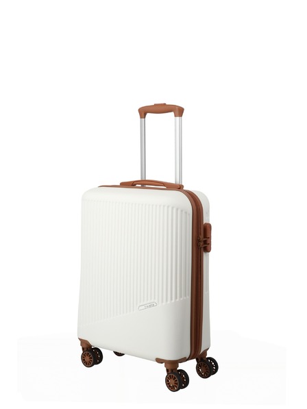 Travelite Cestovní kufr Travelite Bali S White/Cognac
