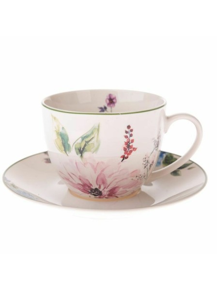 Casa de Engel Porcelánový šálek s podšálkem, 260ml, 6/36