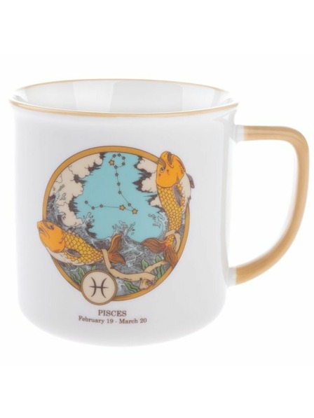 Casa de Engel Porcelánový hrnek, Zvěrokruh - ryby, 460ml, 6/36