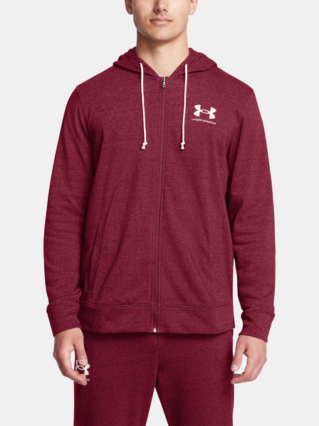 Under Armour Pánská mikina Under Armour UA Rival Terry LC FZ-RED