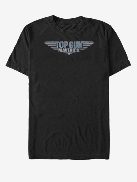 ZOOT.Fan Černé unisex tričko Paramount Mav Logo