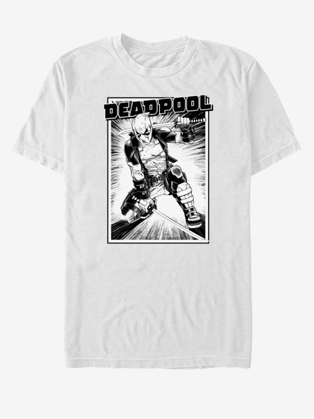 ZOOT.Fan Bílé unisex tričko Marvel Samurai Stance