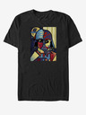 ZOOT.Fan Černé unisex tričko Star Wars Picasso Vader