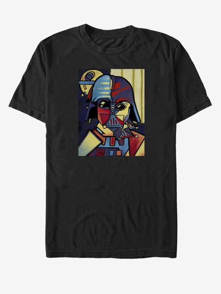 ZOOT.Fan Černé unisex tričko Star Wars Picasso Vader