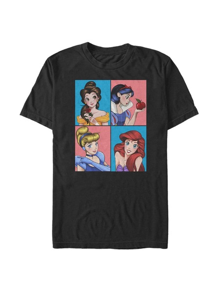 ZOOT.Fan Černé pánské tričko Disney Princesses