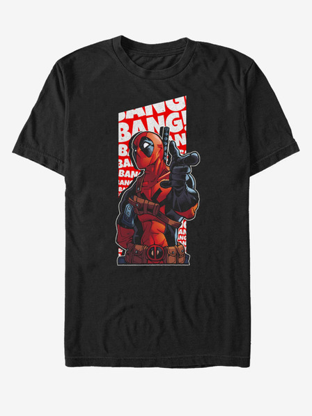 ZOOT.Fan Černé unisex tričko Marvel Bang Bang Bang