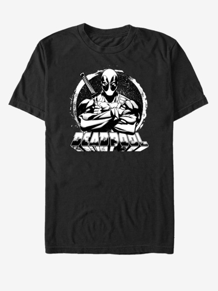 ZOOT.Fan Černé unisex tričko Marvel For Hire