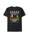ZOOT.Fan Černé pánské tričko Paramount Gorn Sweater