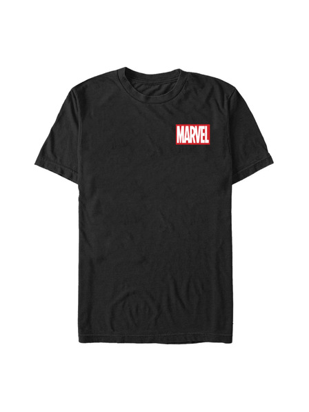 ZOOT.Fan Černé pánské tričko Marvel Marvel Brick