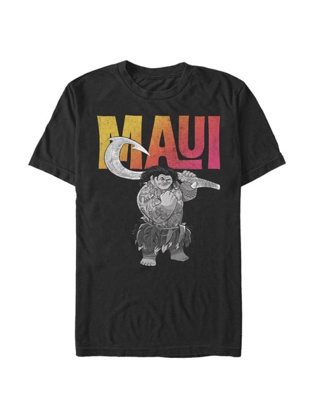 ZOOT.Fan Černé pánské tričko Disney Maui
