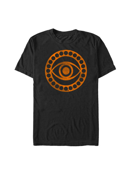 ZOOT.Fan Černé pánské tričko Marvel Strange Orange