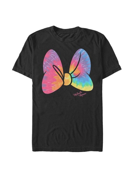 ZOOT.Fan Černé pánské tričko Disney Classics Tie Dye Bow