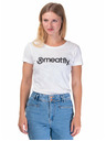 Meatfly Meatfly dámské tričko Ladies MF Logo B - White | Velikost