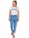 Meatfly Meatfly dámské tričko Ladies MF Logo B - White | Velikost